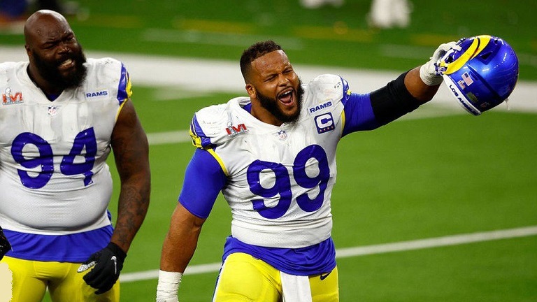 Aaron Donald anuncia directamente su retiro con Los Angeles Rams